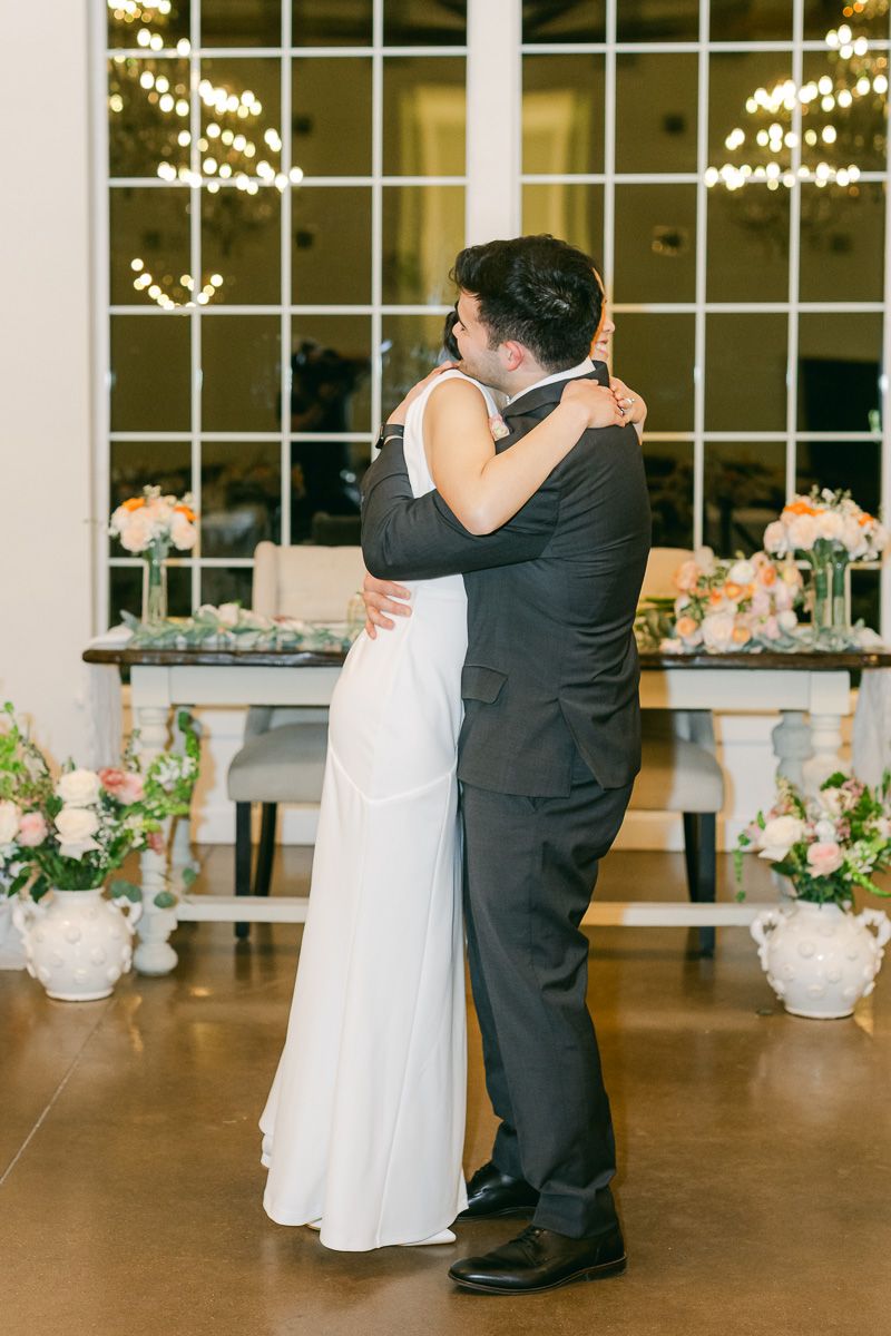 wedding reception private dance