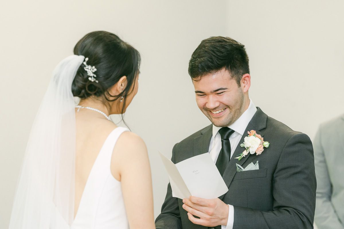 wedding ceremony in Plantersville, Texas 
