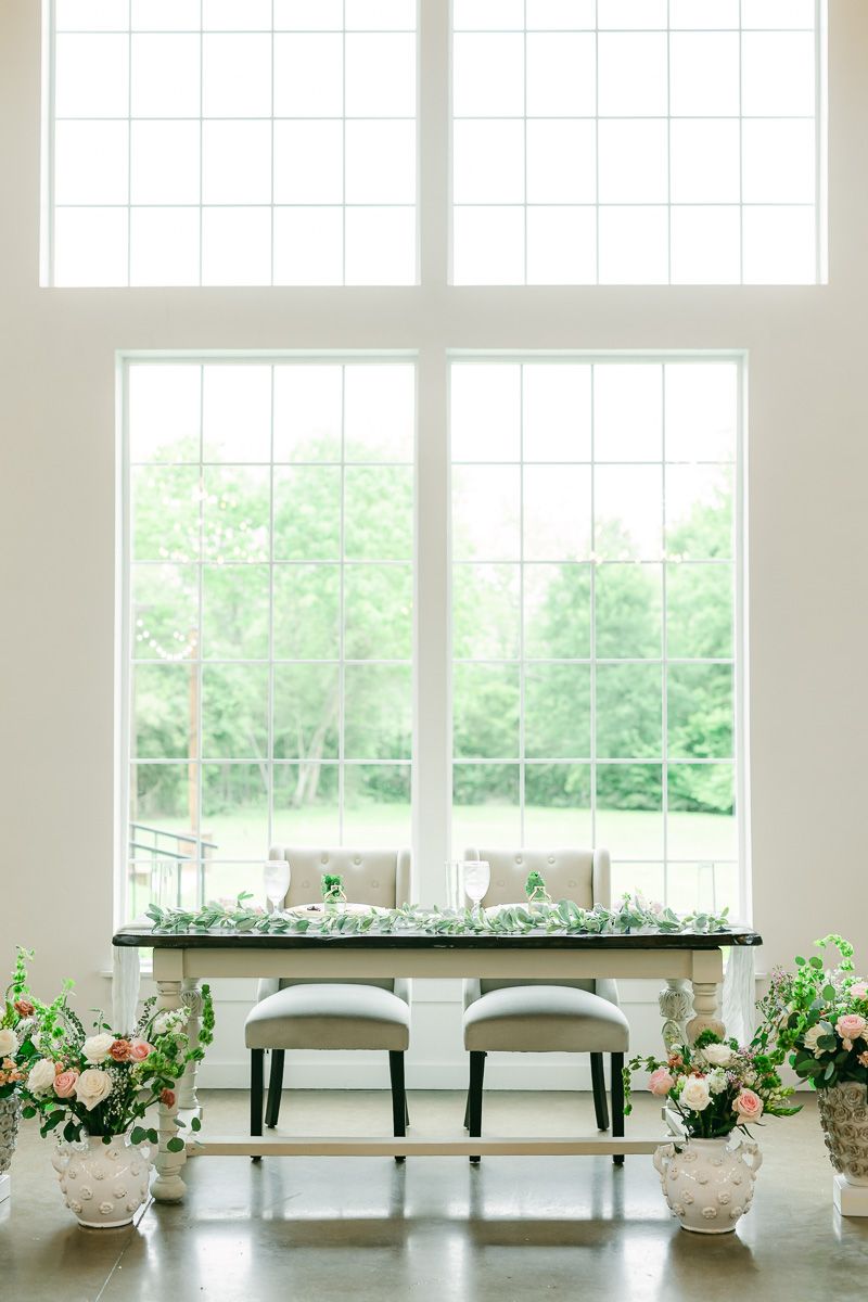 wedding reception decor at Venue 311