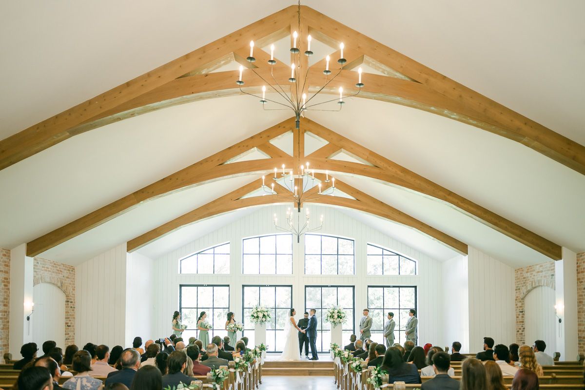 The Blue Magnolia wedding ceremony