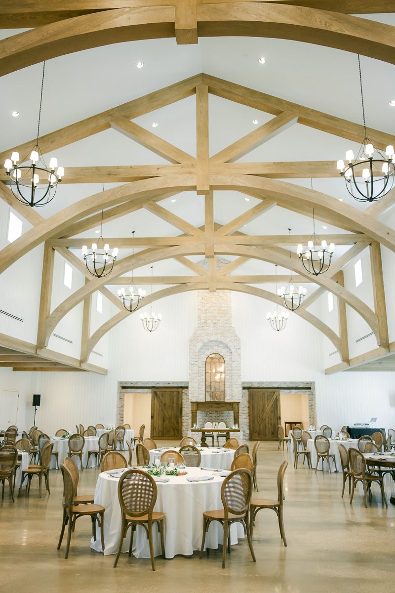 The Blue Magnolia reception decor