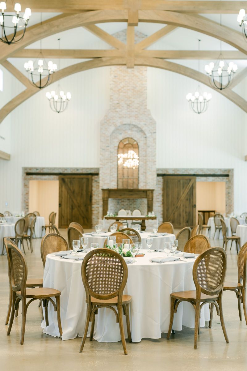 The Blue Magnolia reception decor