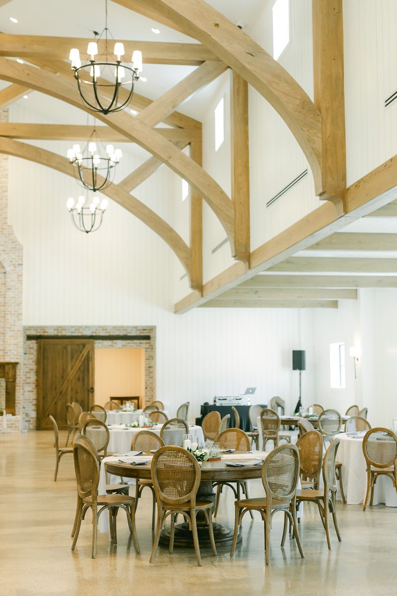 The Blue Magnolia reception decor