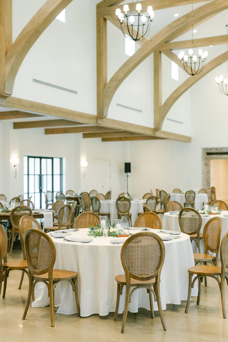 The Blue Magnolia reception decor