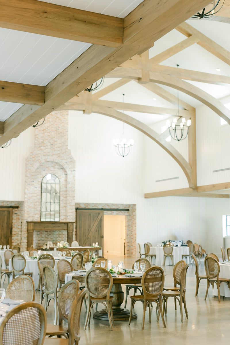 The Blue Magnolia reception decor