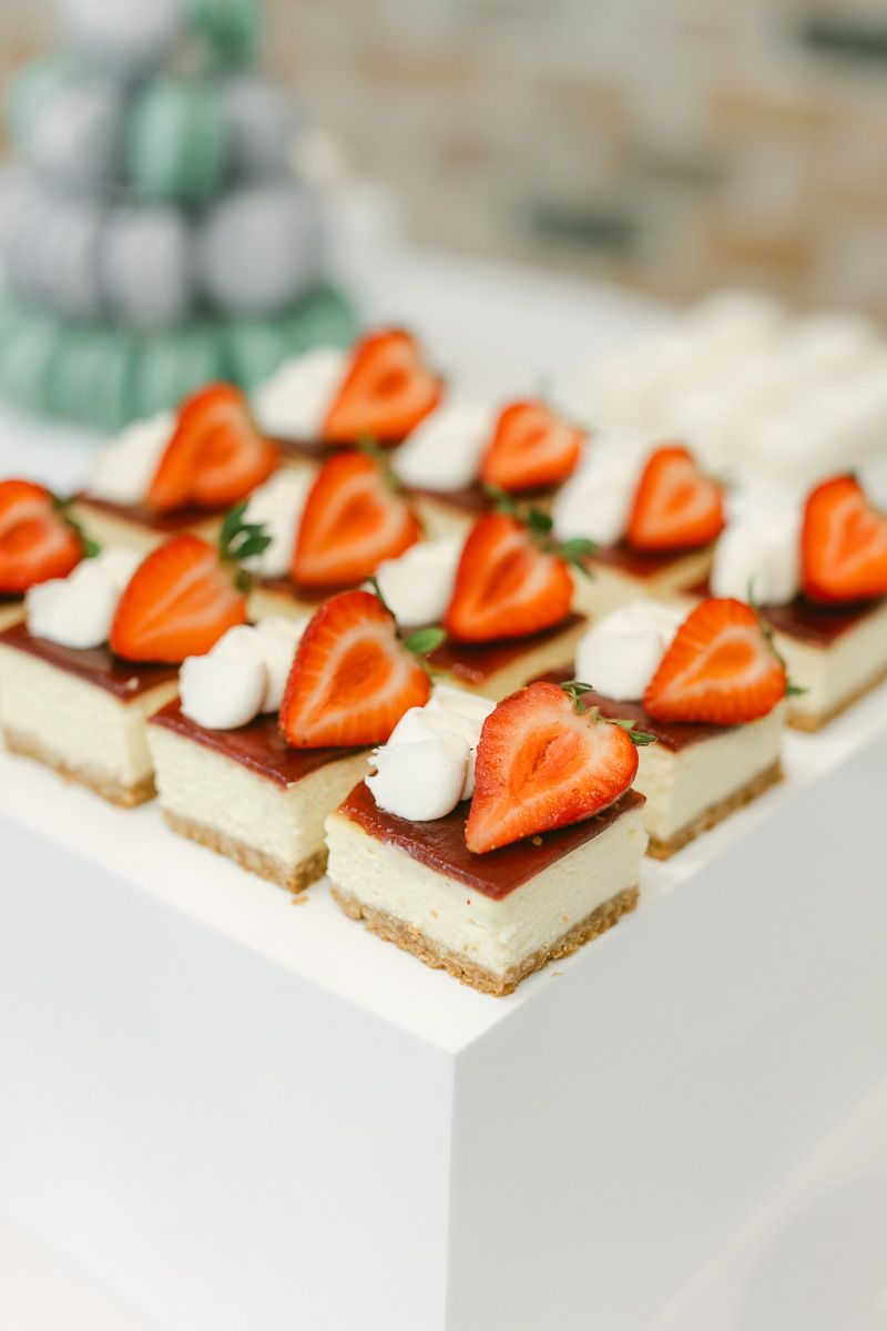 wedding desserts