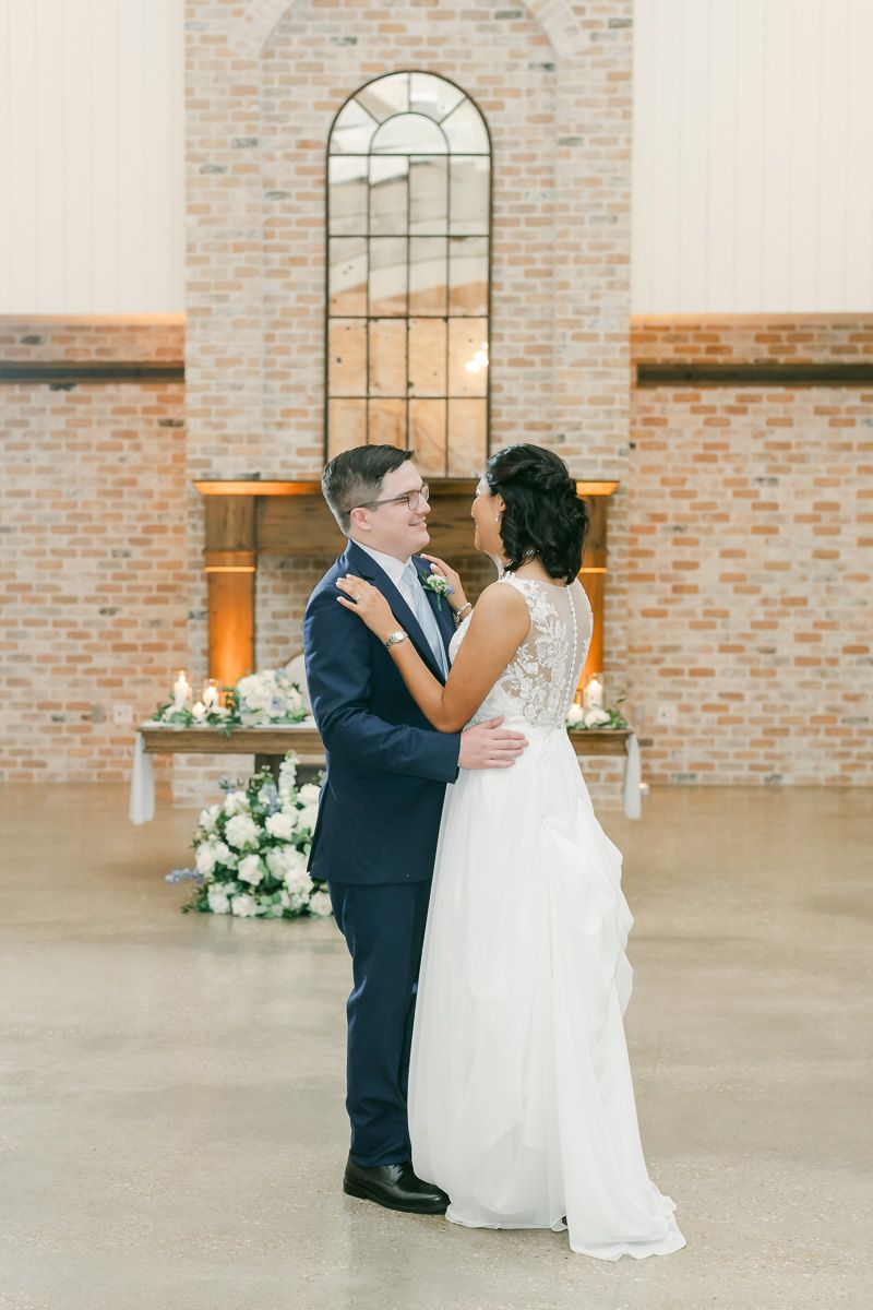 first dance at texas wedding reception