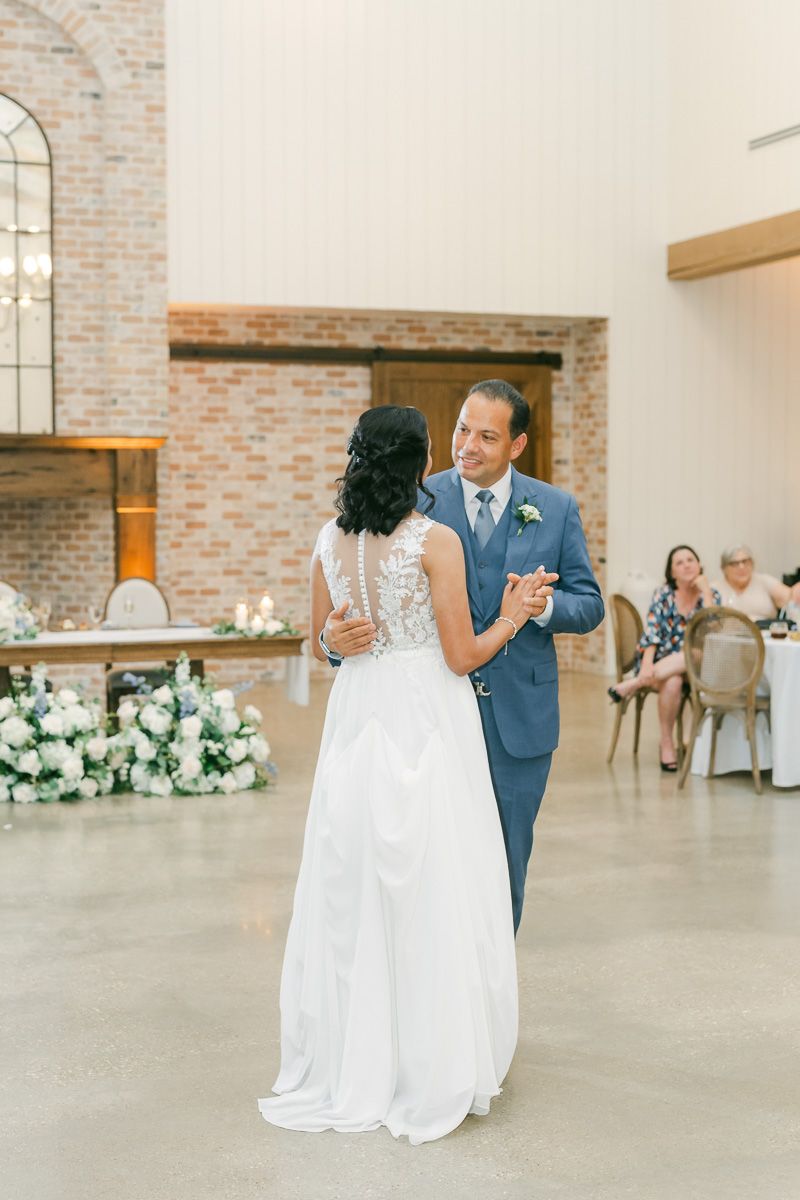 father daughter dance at texas wedding reception