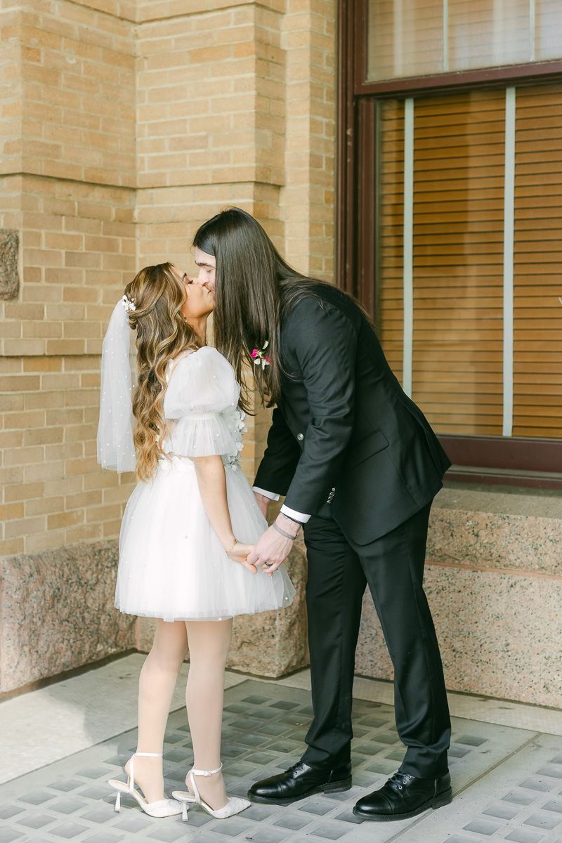1910 Harris County Courthouse wedding ceremony