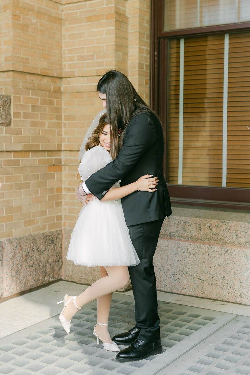 1910 Harris County Courthouse wedding ceremony