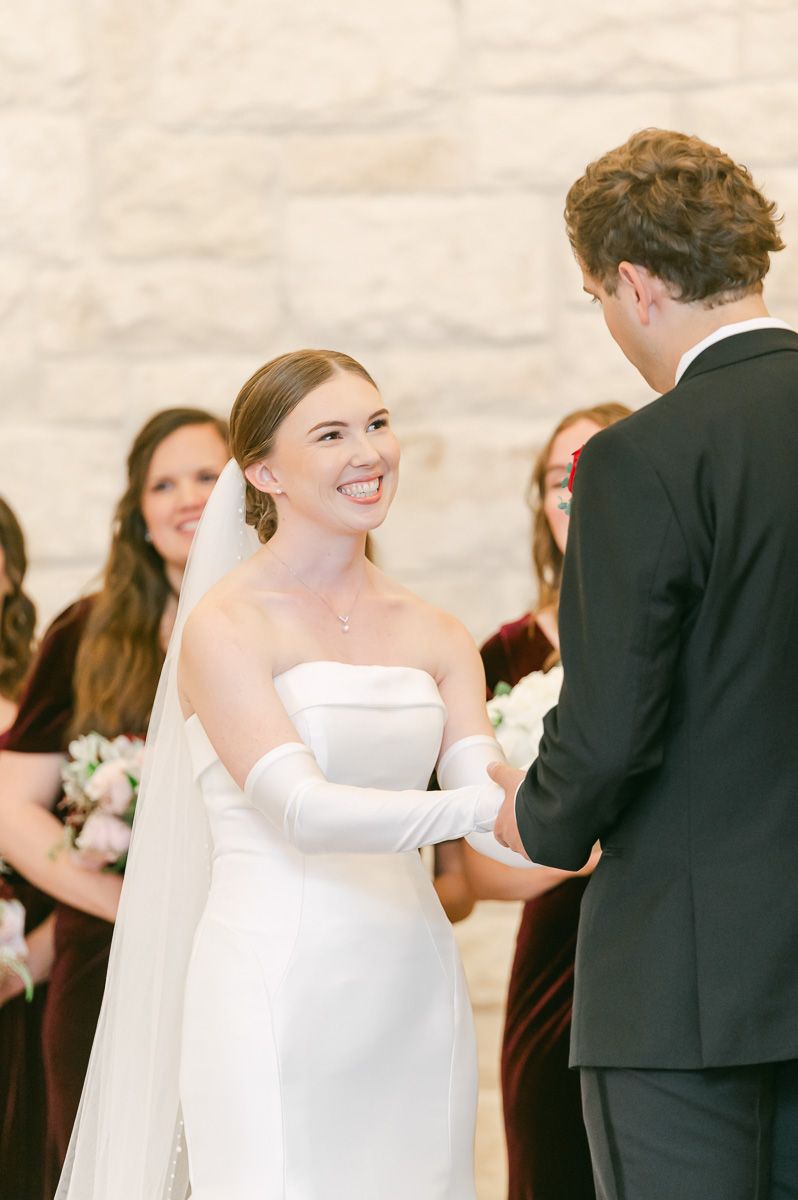 black tie wedding at Briscoe Manor