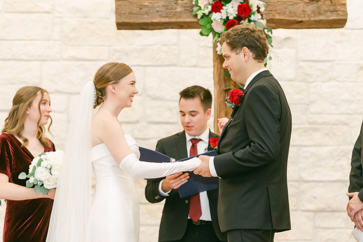 black tie wedding at Briscoe Manor