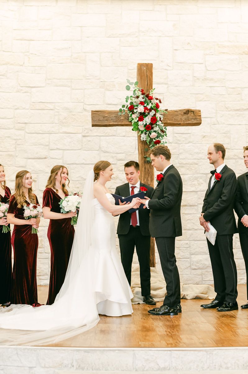 black tie wedding at Briscoe Manor