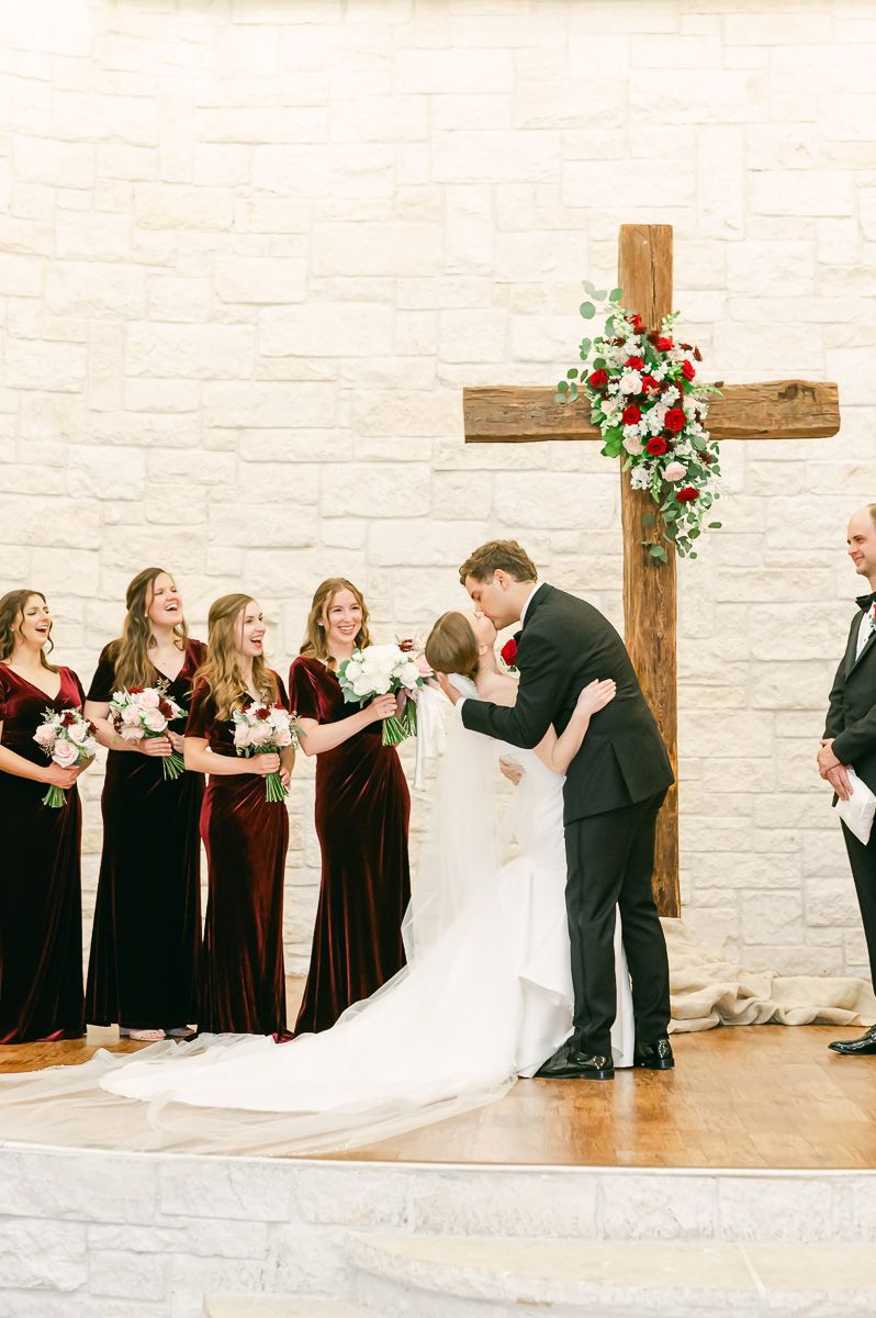 black tie wedding at Briscoe Manor