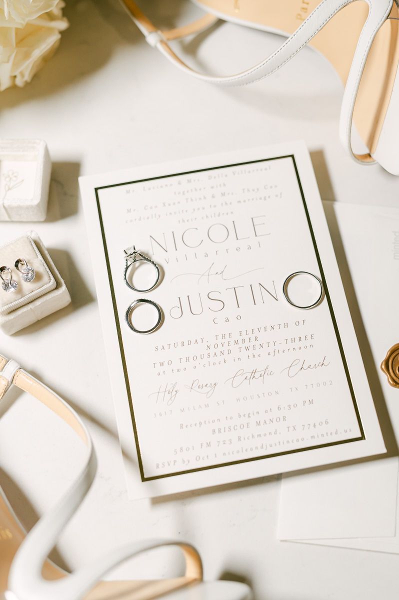 wedding invitation details