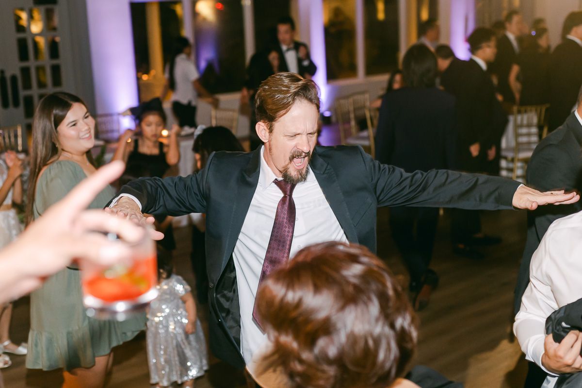 wedding reception dancing