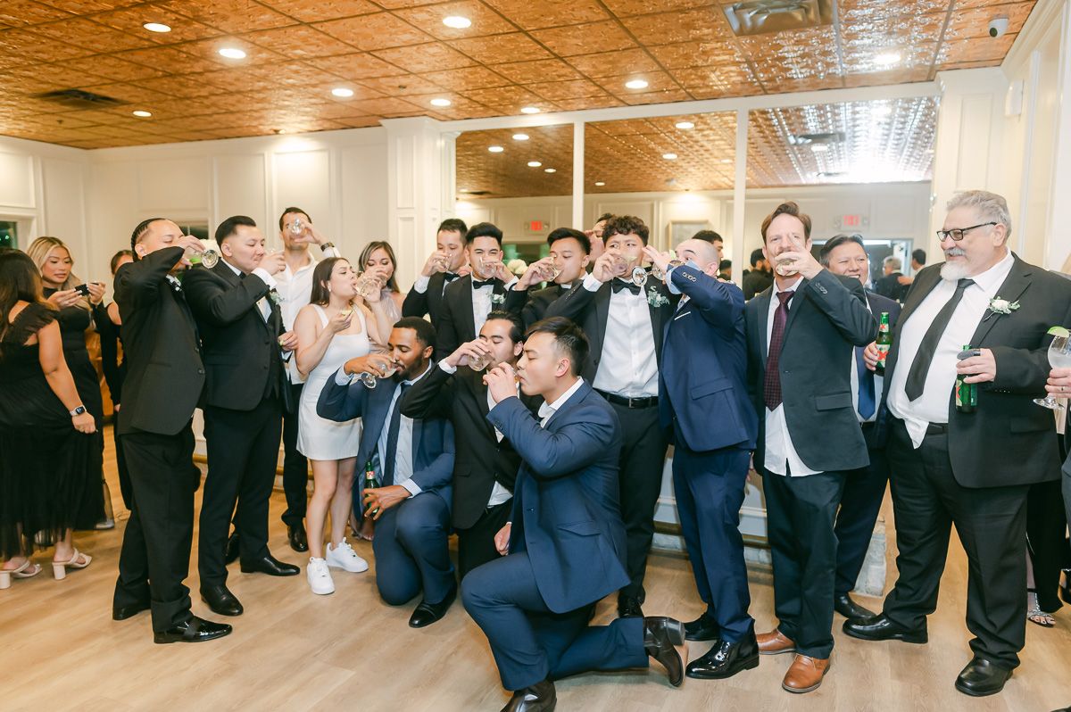 wedding reception dancing